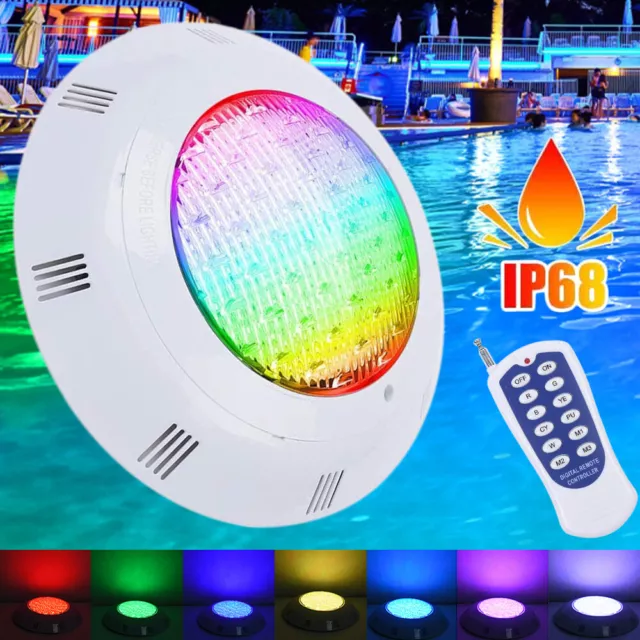 RGB Underwater LED Swimming Pool Lampe 12/35W, Unterwasser LED Schwimmbad Licht