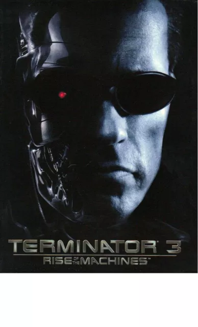 Movie Brochure Terminator 3 Director Jonathan Mostow Cast Arnold Schwarzenegger,