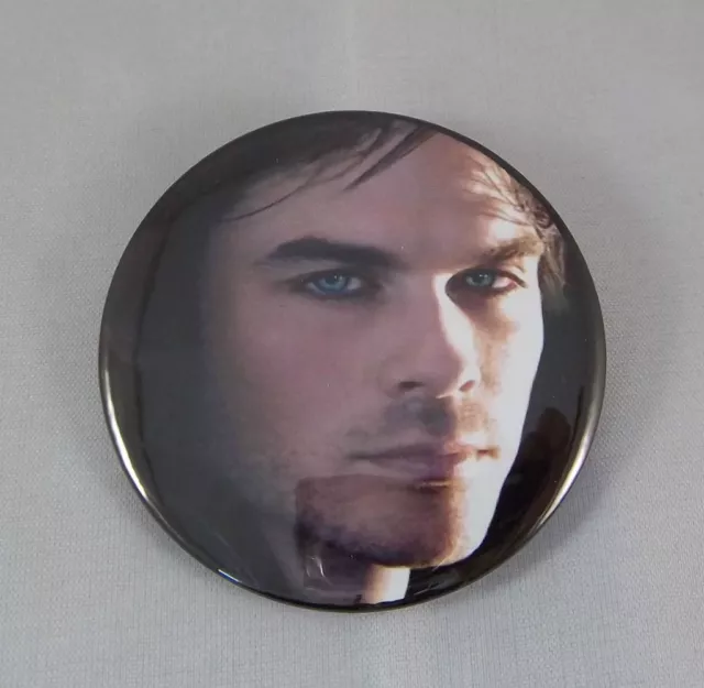 Damon Salvatore Vampire Diaries 58mm Pin Button Badge. Damon Salvatore