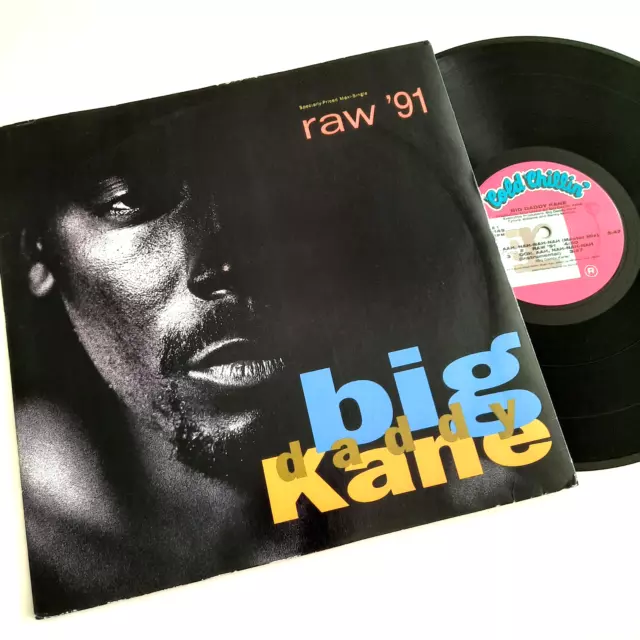 Big Daddy Kane - RAW / It's Hard Being The Kane / 12" US Vinyl - 91 US Press