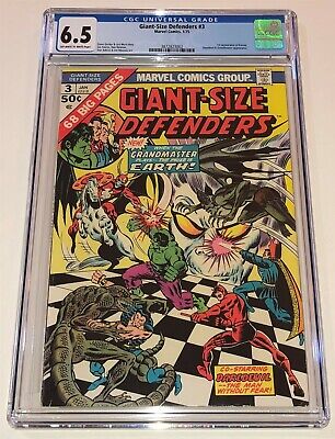 GIANT-SIZE DEFENDERS #3 ~ 1st appearance KORVAC 1975 Marvel Comics ~ CGC 6.5