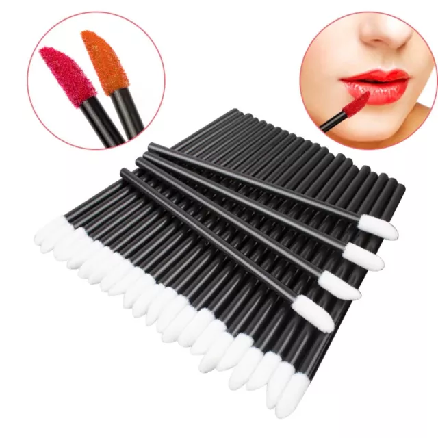 50 Stücke Einweg Lippenpinsel Wimpern Makeups Pinsel Wimpernverlängerung