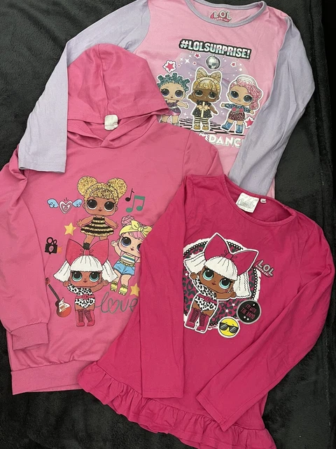 LOL Top Hoodie Pyjama Top Clothes Bundle Age 9-10 years