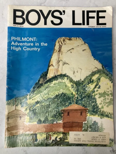 Boys’ Life Magazine Nov 1972