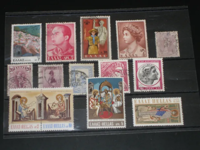 Briefmarken Europa Lot 102: Griechenland postfrisch & ʘ - aus alter Sammlung