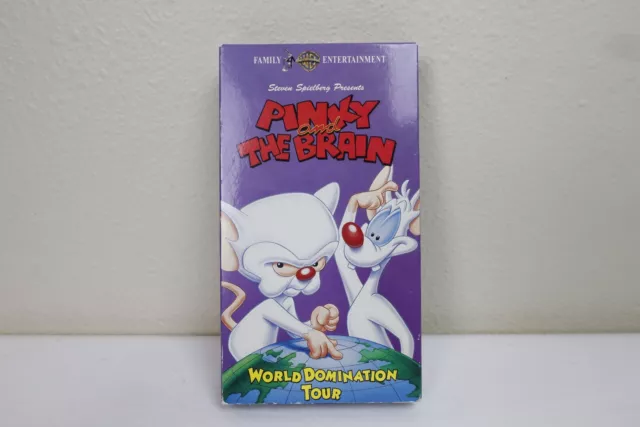 ANIMANIACS - PINKY The Brain: World Domination Tour (VHS) $11.74 - PicClick