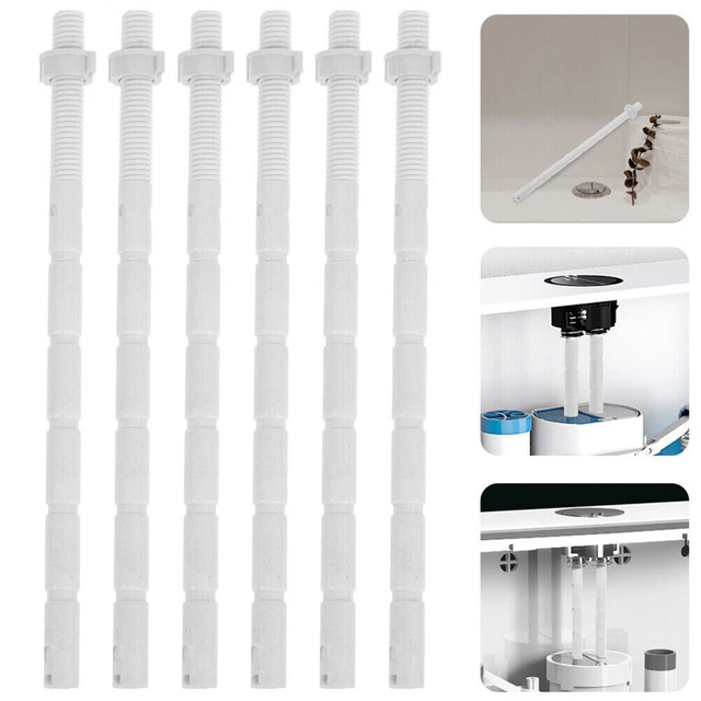 Lot De 2 Boutons De Chasse D'Eau 38 Mm - Or Brossé - Pour Toilettes Standard - Facile à Installer