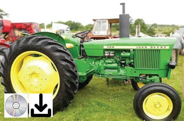 John Deere 1020, 1120 & 1630 Tractor Technical Service Repair Manual