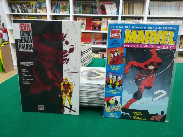 MARVEL MAGAZINE 1/16 COMPLETA UOMO RAGNO DEVIL THOR STAR COMICS marvel italia