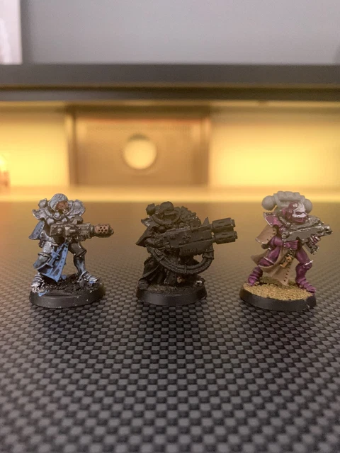 Warhammer 40K￼￼ Inquisitor, Sisters of Battle Canoness Metal Rare OOP Painted