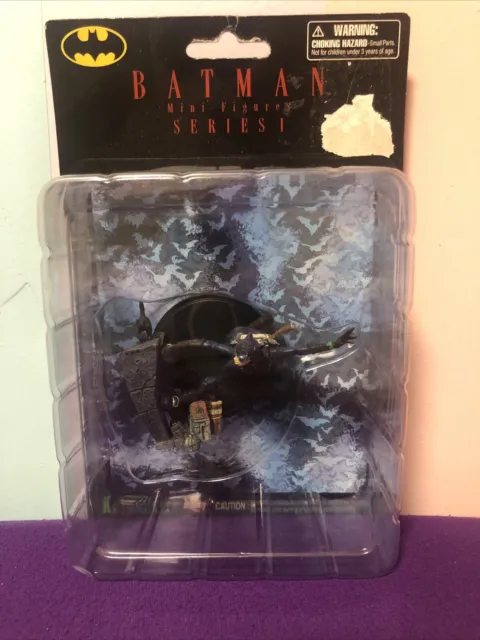 CATWOMAN 3” Figurine by KOTOBUKIYA Batman Mini Figures Series 1 DC Direct SEALED