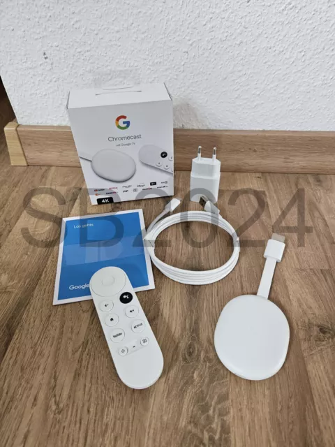 Google Chromecast mit Google TV, 4k,  Beleg von 11.2023