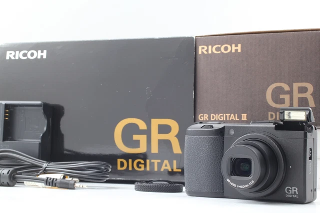 [ MINT w/New SD ] SH:1986 Ricoh GR Digital III 10.0MP Digital Camera From JAPAN 2