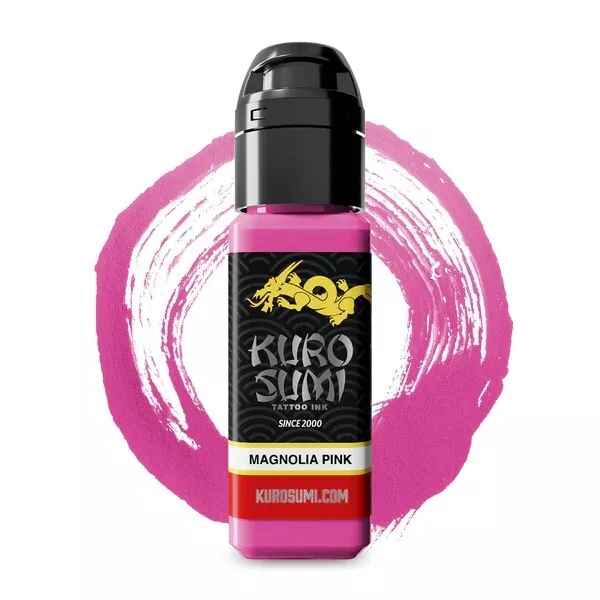 KURO SUMI Tattoo Ink ● MAGNOLIA PINK ● 44ml (1.5oz) ● Australian Distributors