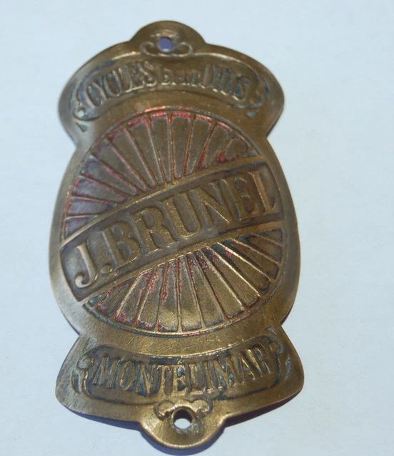 ANCIENNE PLAQUE DE Vélo Cycles Bertin Aigle Enamel Bicycle Plate Badge EUR 35,00 - FR