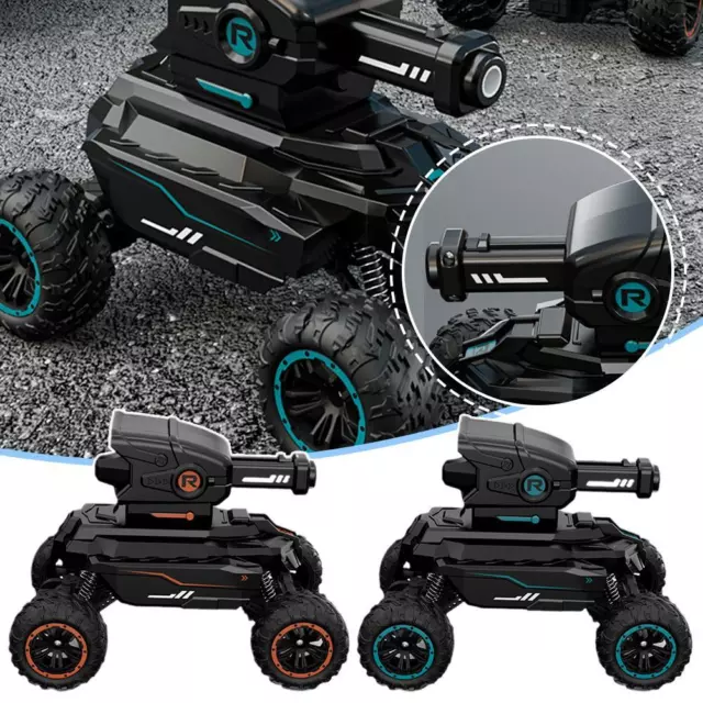 Electric Radio Control Water Bomb RC-Tank Toy Car Stunt Toy for Boys Gift Z^