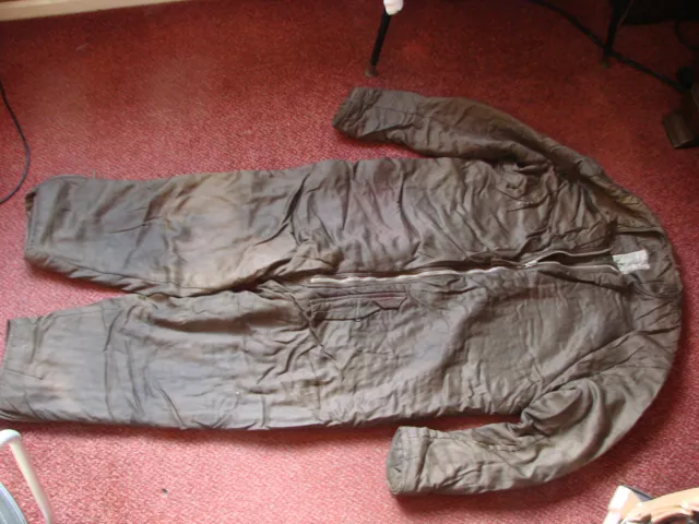 WW2 AM size 5 Sidcot Suit liner in nice condition. RAF aircrew flying suit