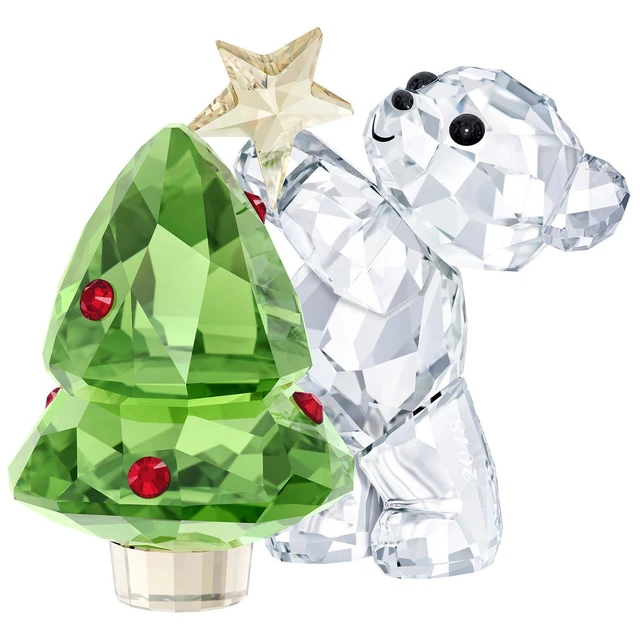 2018 SWAROVSKI KRIS Bear Annual Christmas Edition 5399267 Brand Nib