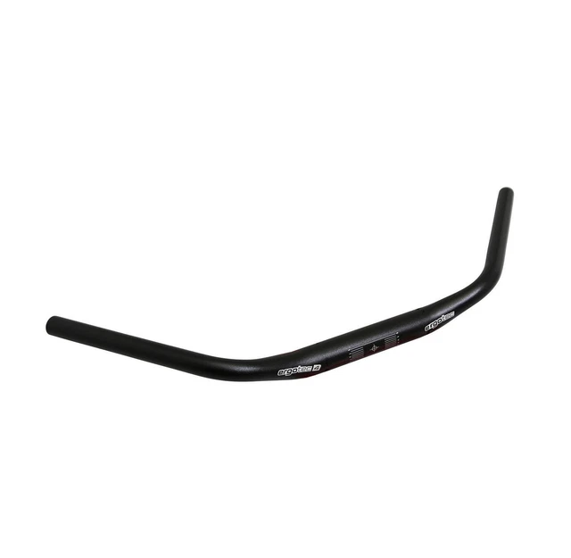 Cintre Vélo Anatomic Alu Noir - 400mm - Potence 31.8mm - Fixie, Course, Singlespeed