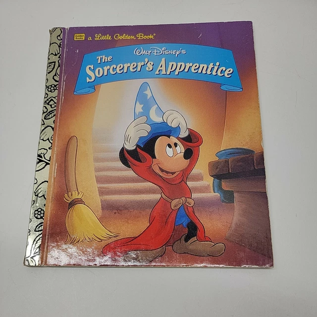 1994 A LITTLE Golden Book Walt Disney’s The Sorcerer’s Apprentice 7.19