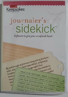 Creando recuerdos journaler's y Scrapbook Sidekick Software Nuevo Sellado barcos