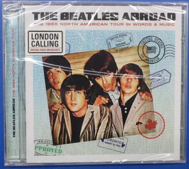 Sealed New The Beatles Abroad-The 1965 North American Tour in Words & Music CD