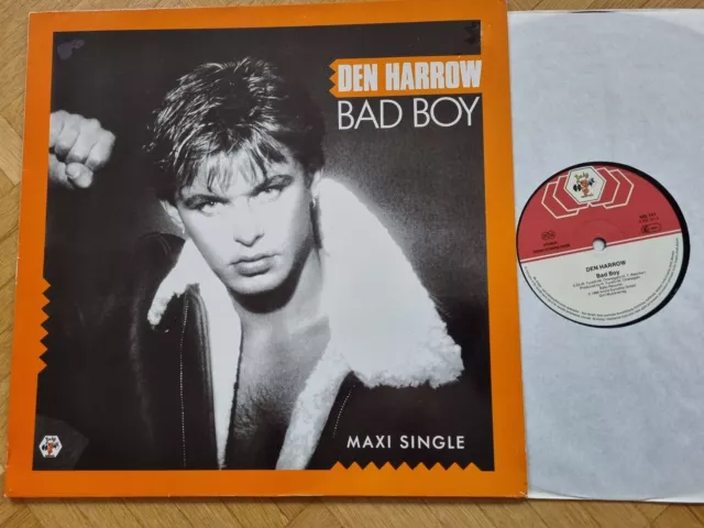 Den Harrow - Bad Boy 12'' Vinyl Maxi Germany ITALO DISCO