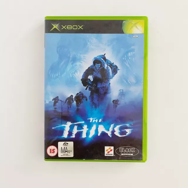 The Thing Konami Microsoft XBOX PAL Game 2002