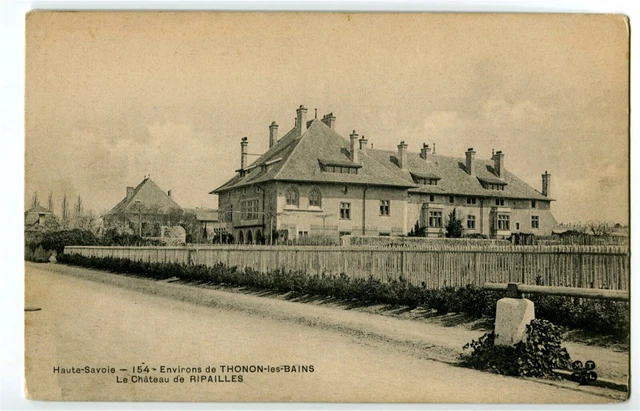 CPA 74 Haute-Savoie surroundings de Thonon-les-Bains Château de Ripailles