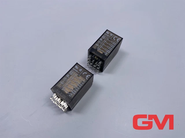 VE 2x relè miniatura tecnologia Schrack PT570024 relè miniatura 6A 24VDC serie PT