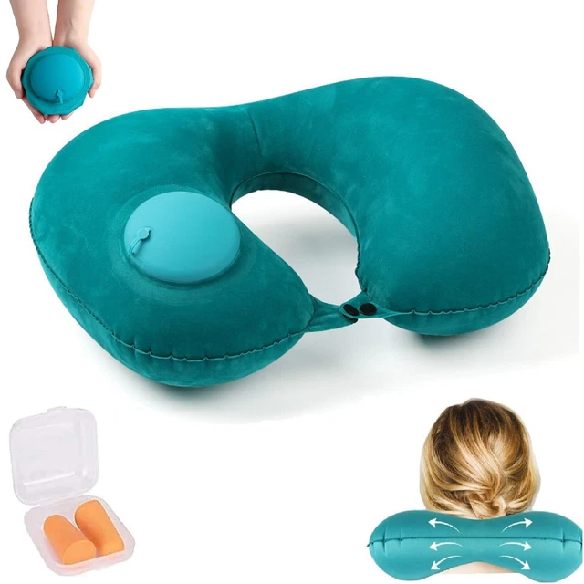 avion en Forme de U, Oreiller de Voyage, Coussin Gonflable