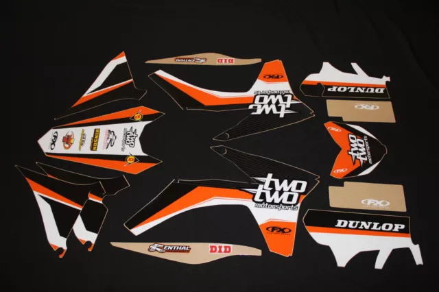 Ktm 2011-2012 Factory Effex Two Two   Mx Graphics Kit Sticker Kit Stickers