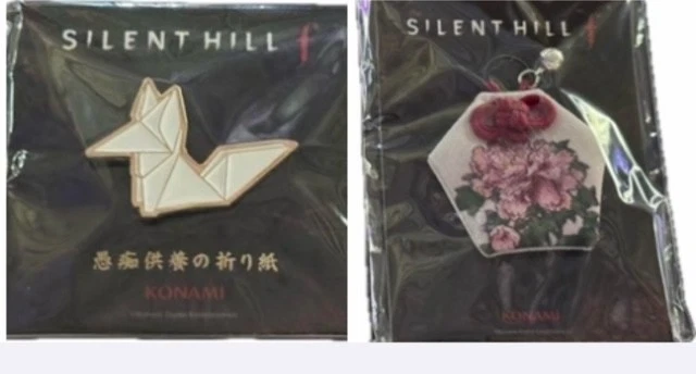 サイレントヒルf 愚痴供養の折り紙 ピンバッジ TGS2025 サイレントヒル
