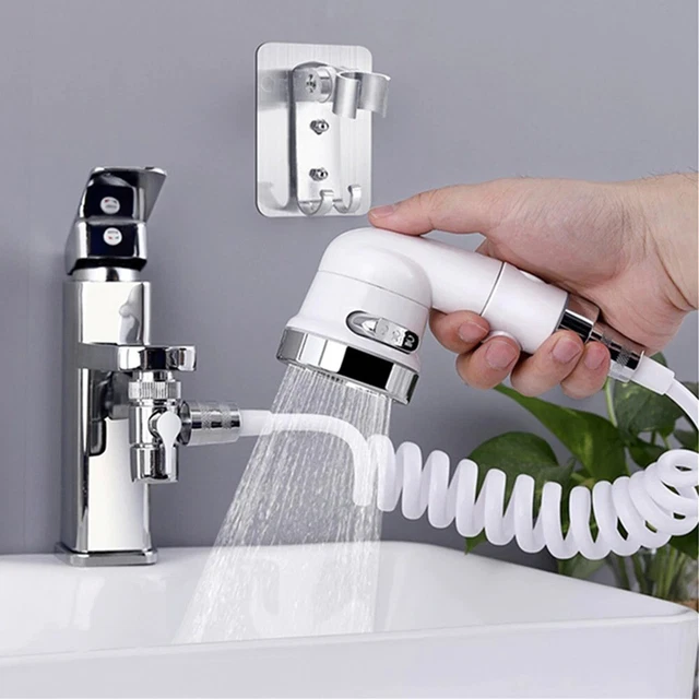 HIGH PRESSURE WASH Hair Shower Head Basin Faucet External Shower Head