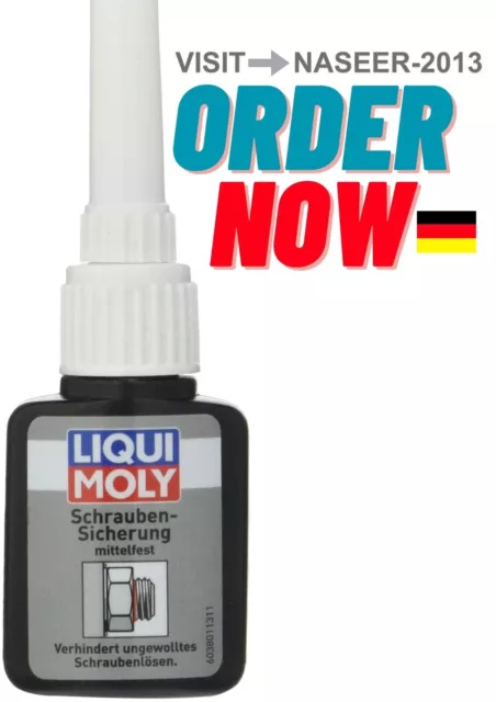 LIQUI MOLY Schraubensicherung Mittelfest | 10 G | Schraubensicherung | Art.-Nr.: