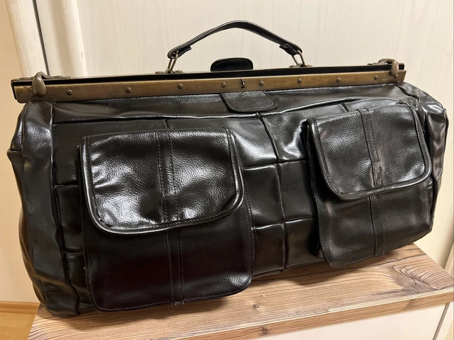 Artzkoffer Arzttasche Reisetasche Weekender Hebammentasche Leder Doktortasche