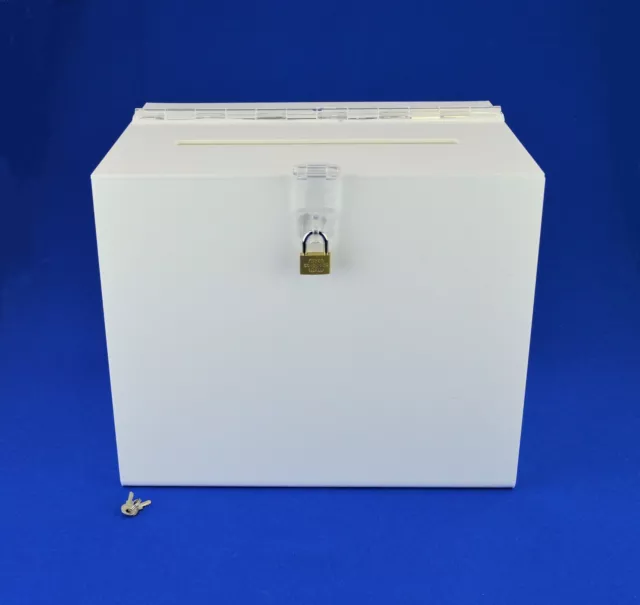 Large Lockable Ballot Feedback Collection Suggestion Box BB0005 various colours 2