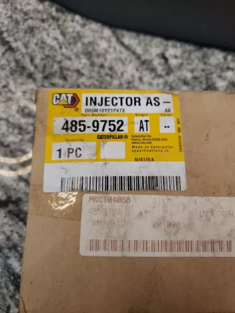 Brand New 485-9752 caterpillar def injector