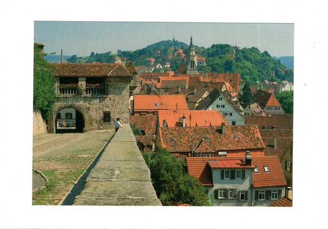 AK Ansichtskarte Schwäbische Alb / Tübingen / Blick vom Schloss auf die Altstadt
