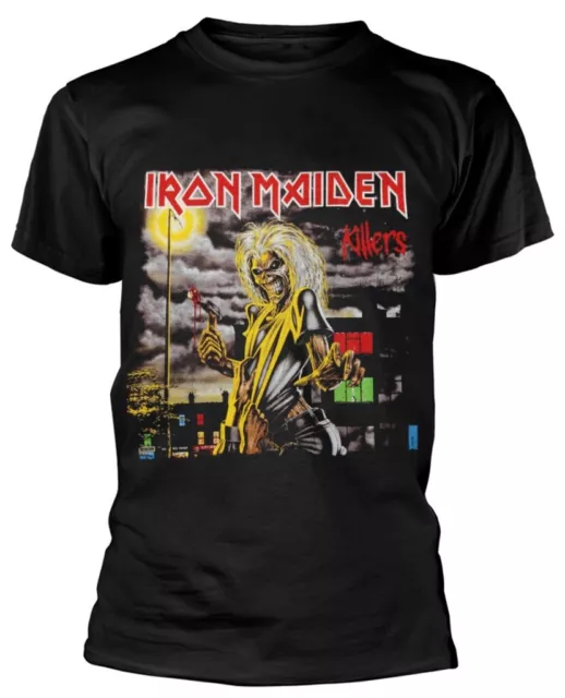 Iron Maiden 'Killers Cover' (Noir) T-Shirt