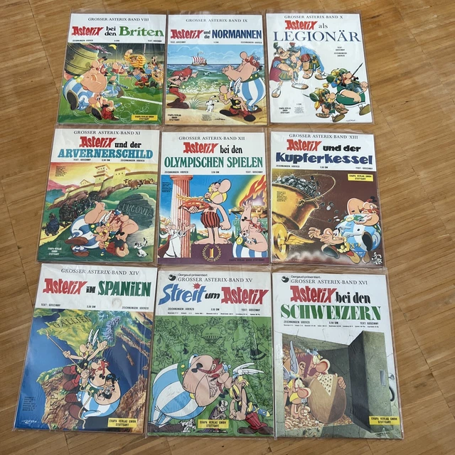 9 X ASTERIX 1. Edizione fascicoli 8,9,10,11,12,13,14,15,16 prima ...