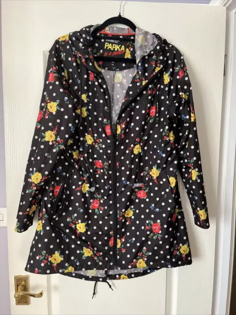 DENIM CO PARKA IN A POCKET Sz M 1.99 PicClick UK