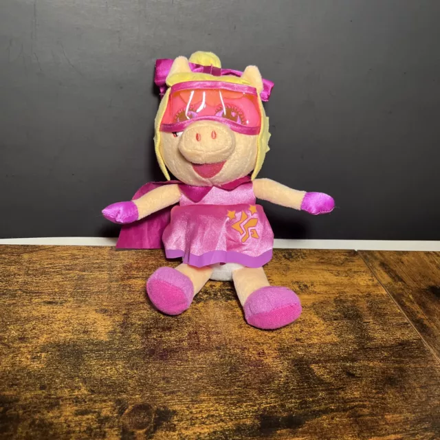 Disney Jr. Baby Muppet Babies Plush Super Fabulous Piggy