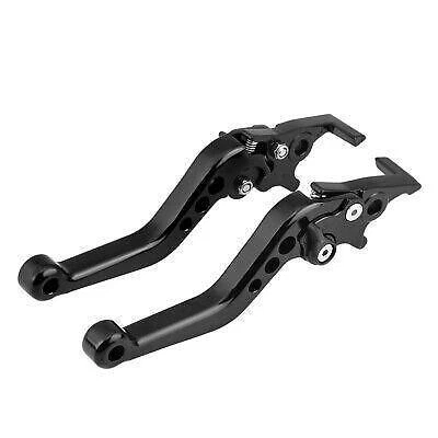 Leva freno doppio disco mod moto CNC - Alluminio nero