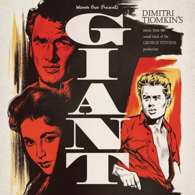 Giant - 2 x CD Complete Score - Limited  3000 - OOP - Dimitri Tiomkin