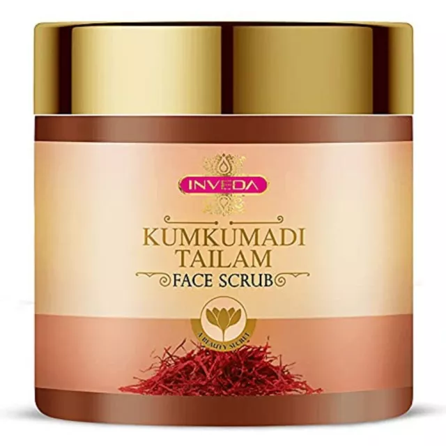 Inveda Kumkumadi Tailam Exfoliant Visage Pour Radiant & Incandescent Peau 100ml