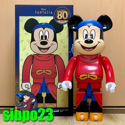 MEDICOM 1000% BEARBRICK ~ Disney Mickey Mouse Be@rbrick Fantasia ...