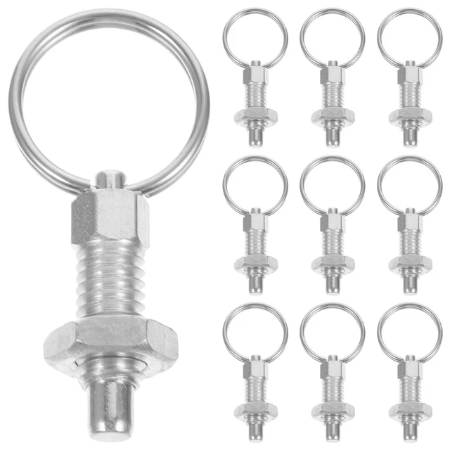 10 Pcs Knopfplunger Für Farmen Gewächshaus-Federstifte-Werkzeug Selbsthemmend