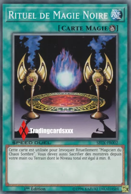 ♦Yu-Gi-Oh!♦ [SD] Rituel de Magie Noir : SBTK-FR002 -VF/Commune-