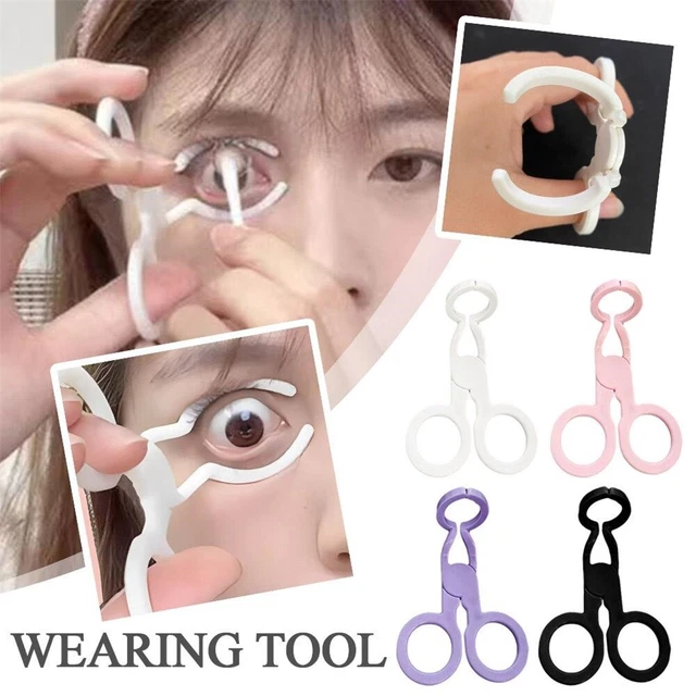 Lenziette a contatto donna cura degli occhi rimozione inserti silicone punta morbida bastone pinzetta